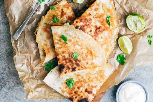 Quesadillas de Fajita de Pollo ¡Rápidas y Fáciles!