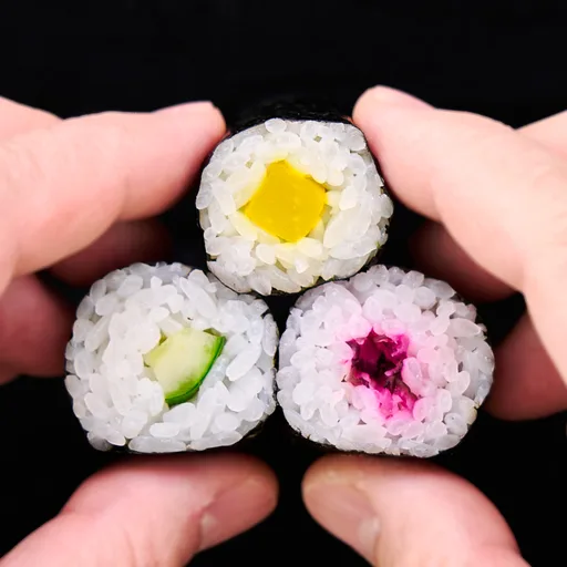 Rollo Oshinko (Sushi de encurtido japonés)