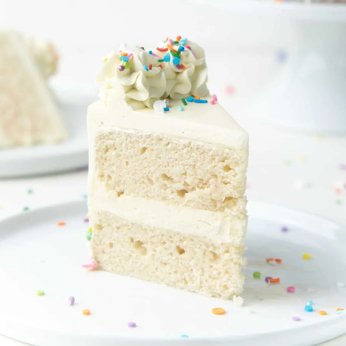 Classic white cake