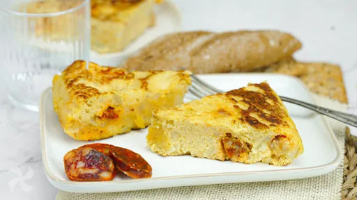 Tortilla de chorizo