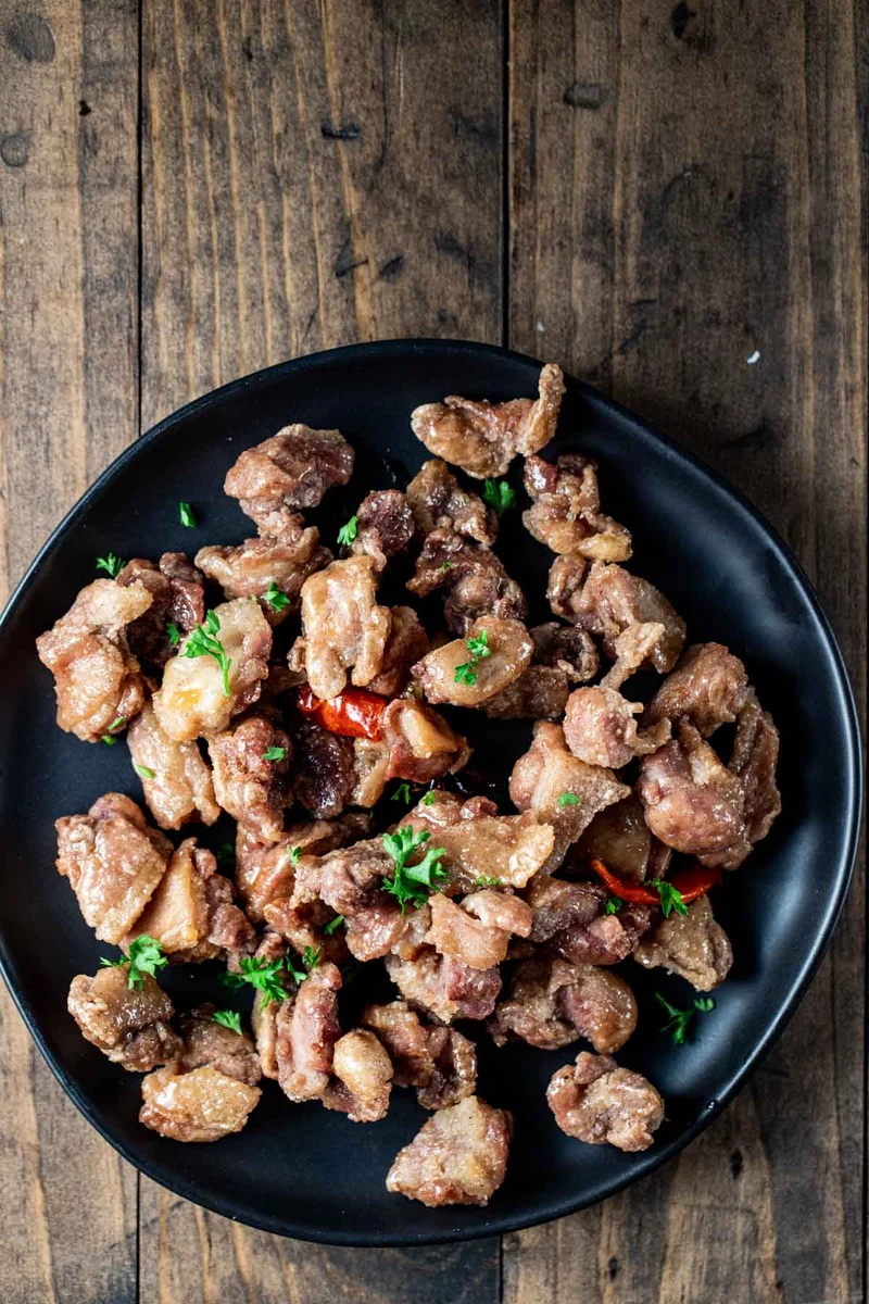 Duck Bites with Honey Orange Glaze