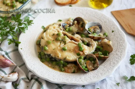 Merluza en salsa verde