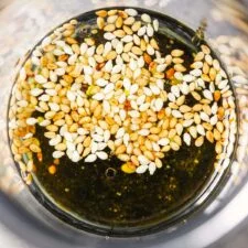 Japanese-style dressing (wafu)