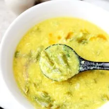 Asparagus and Lemon Egg Drop Soup