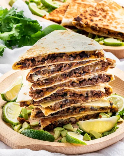 Quesadillas de ternera con queso