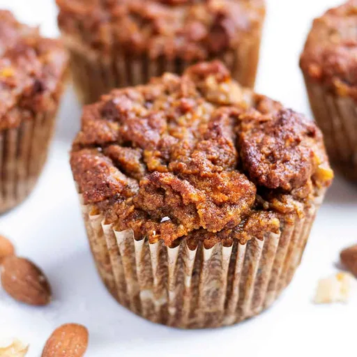 Muffins de harina de almendra