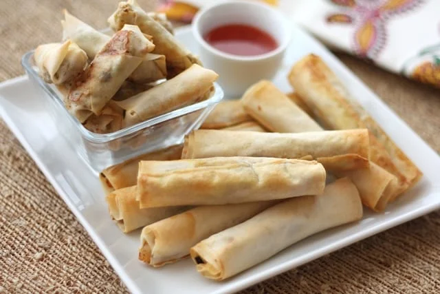 Baked Filipino Lumpia