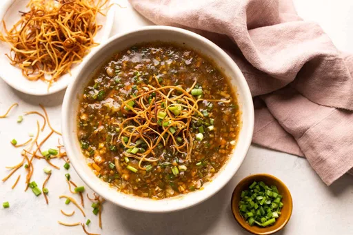 Homemade Chicken Manchow Soup