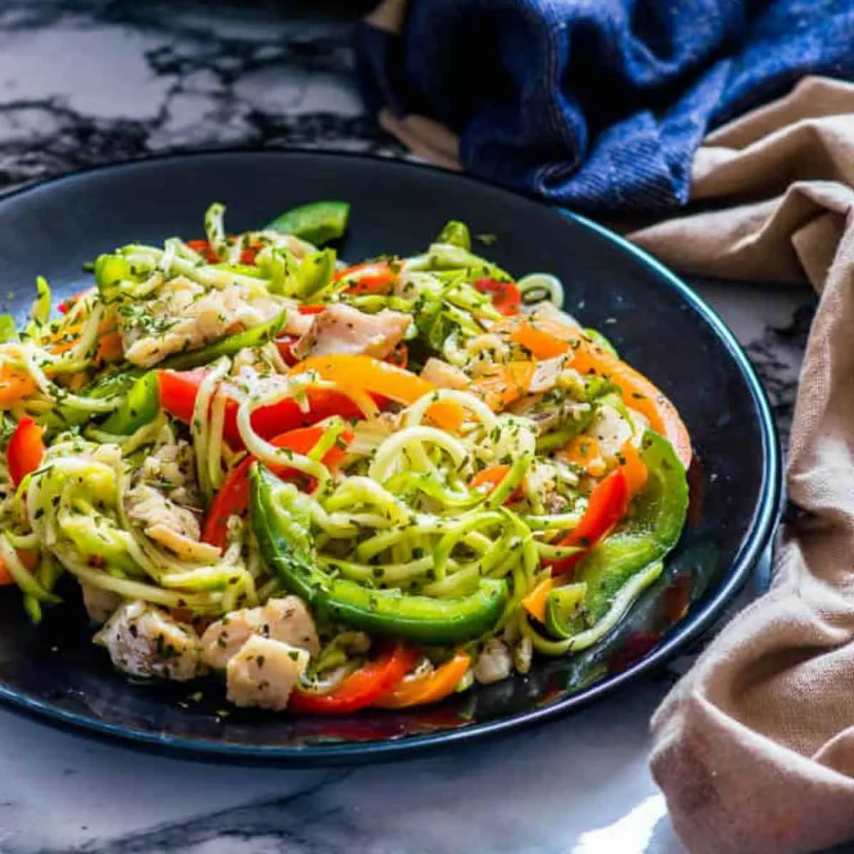 Vegetable Fish Stir Fry