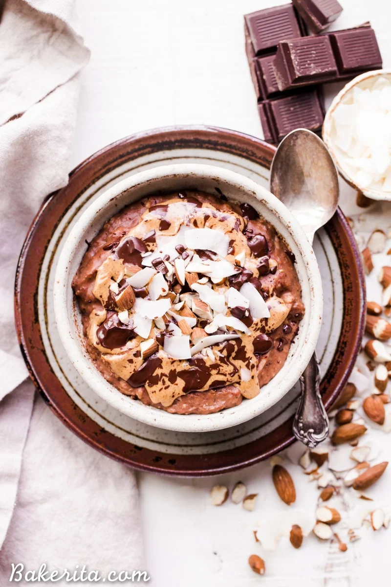 Almond Joy Oatmeal