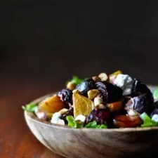 Beetroot, Chevin and Hazelnut Salad