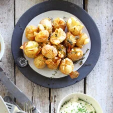 Best Ever Oven-roasted Baby Potatoes