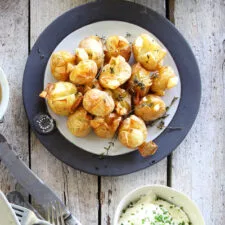 Las mejores patatas pequeñas asadas al horno