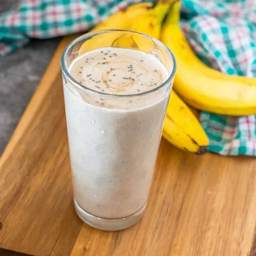 Batido de plátano vegano