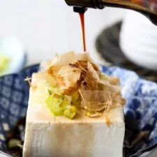 Hiyayakko - Chilled Tofu with Toppings