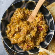Japanese Eggplant Tartare