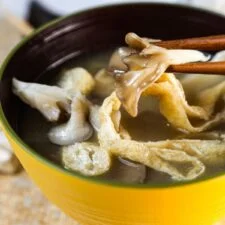 Maitake Mushroom Miso Soup
