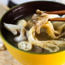 Maitake Mushroom Miso Soup