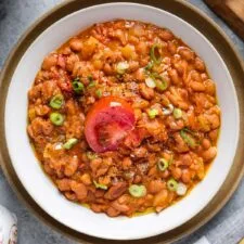 Pinto Bean Stew (Japanese Style)