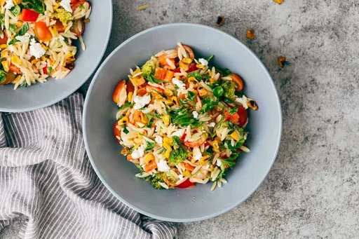 Lemon Orzo Pasta Salad