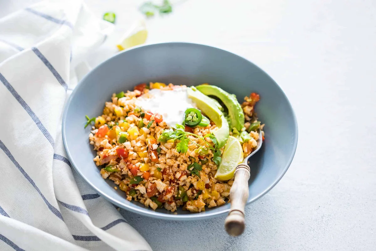 Low Carb Mexican Cauliflower Rice