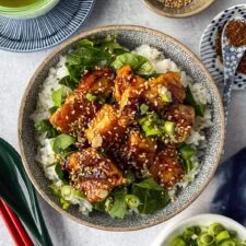 Salmon Teriyaki Donburi