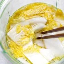 Salted Pickled Cabbage