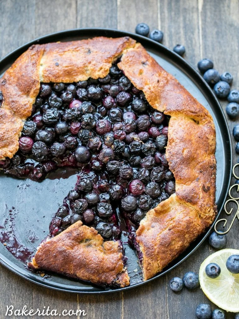 Gluten-Free Blueberry Galette