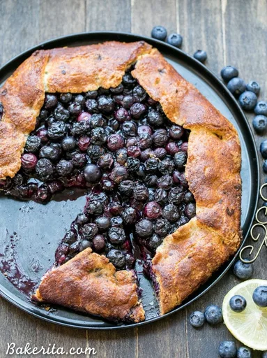 Gluten-Free Blueberry Galette