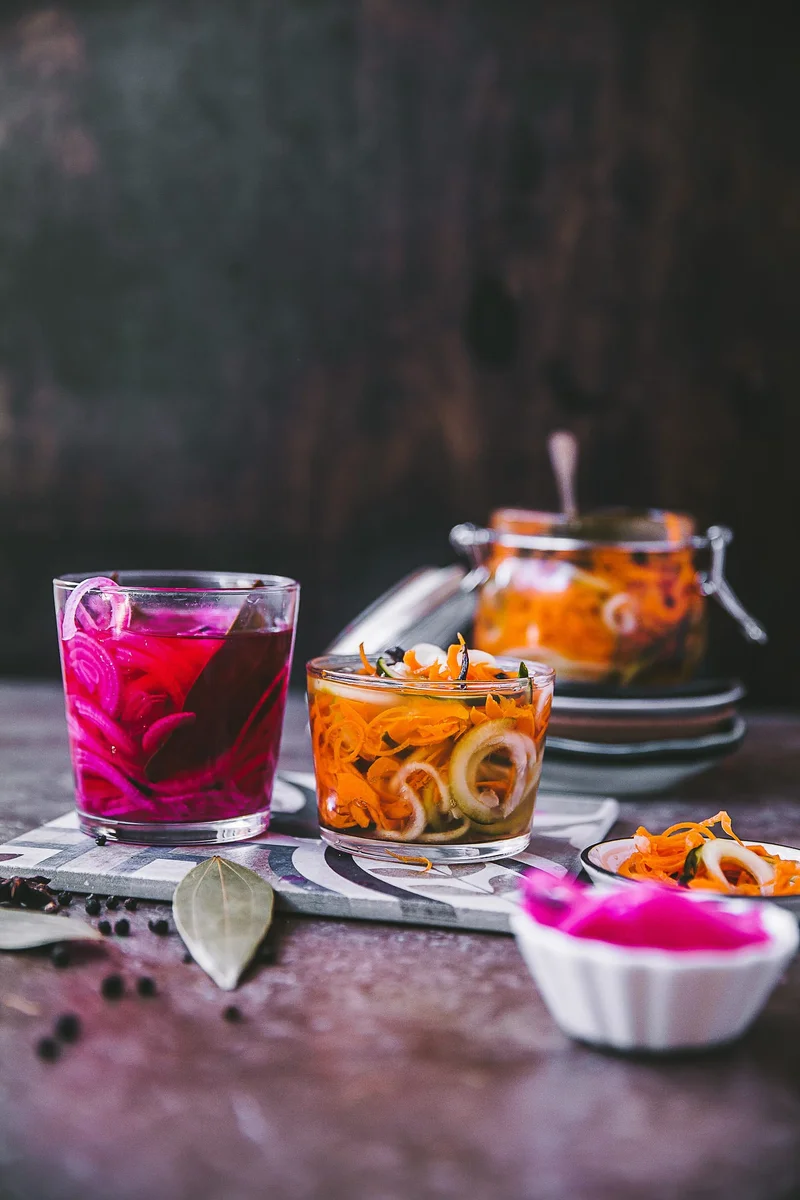 QUICK Pickled Vegetables