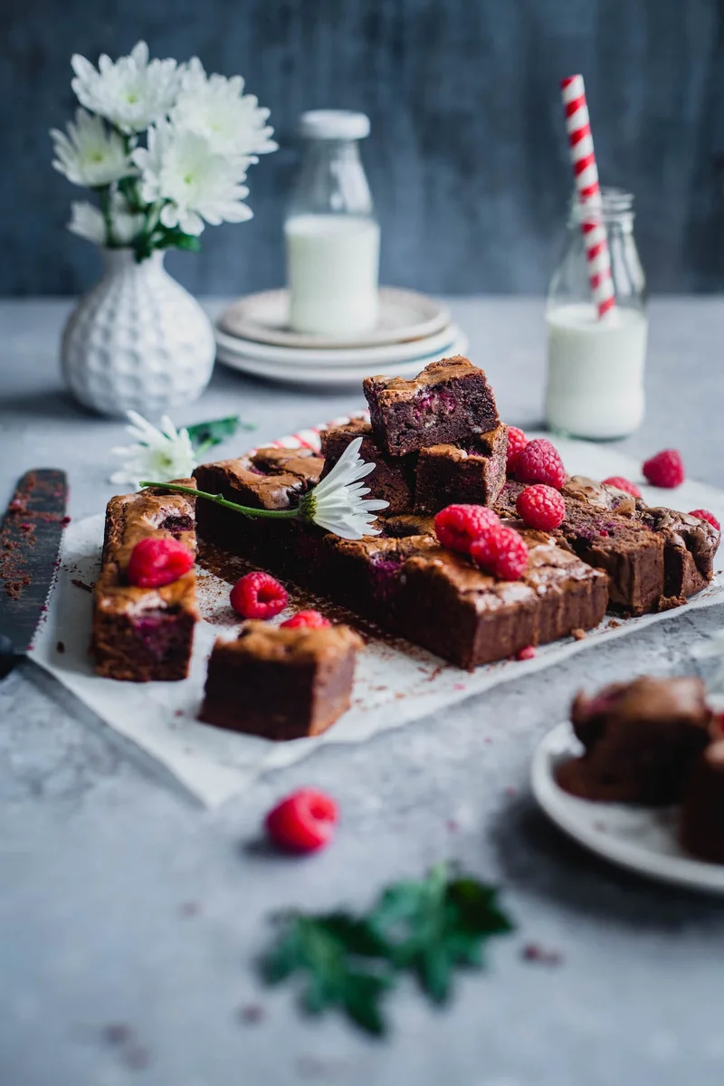 Raspberry Brownies