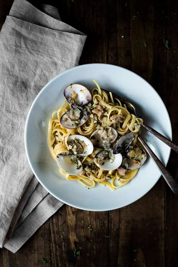 Linguine with White Clam Sauce
