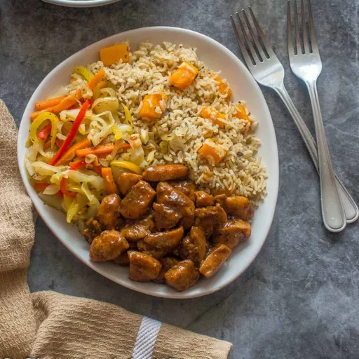 Pollo a la Nuez Moscada (Inspiración Granadina)