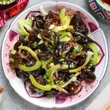 Wood Ear Mushroom Salad
