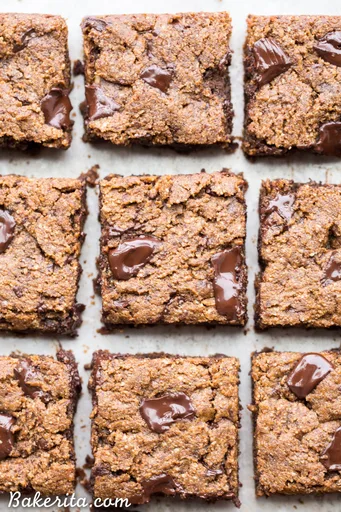 Chocolate Chip Pumpkin Blondies
