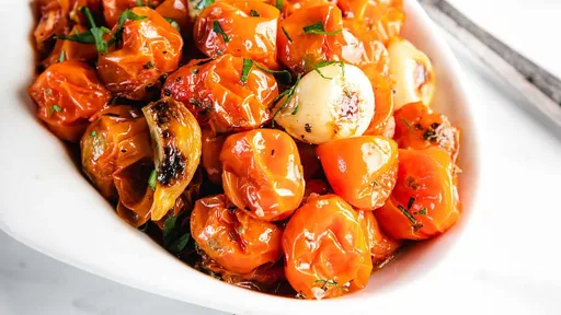 Tomates cherry asados