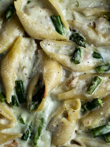 Tuna and Ricotta Stuffed Shells