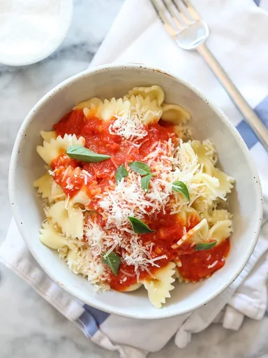 Receta de Salsa de Tomate Fácil para Pasta
