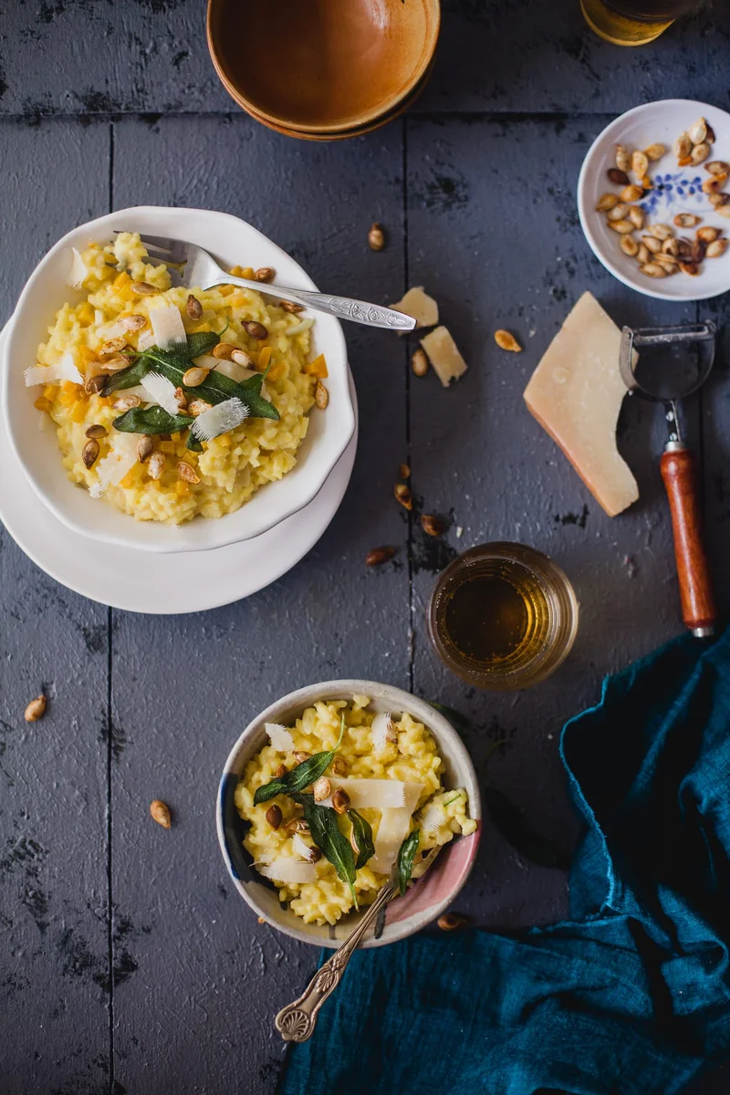 Roasted Pumpkin Risotto