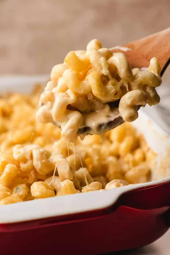 Macarrones con cuatro quesos