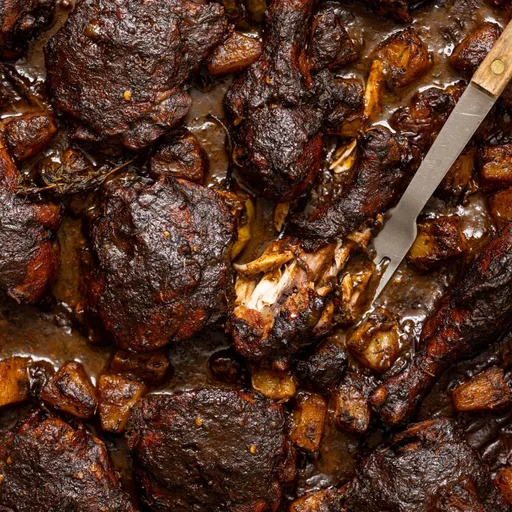 Receta de pollo jamaicano al horno con piña y jerk