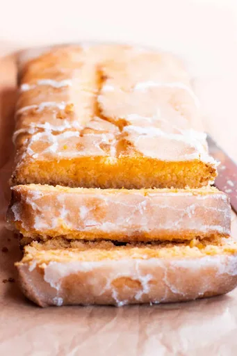 Bizcocho de mandarina con glaseado