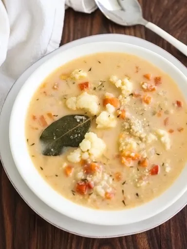 Gluten-Free Quinoa and Cauliflower Chowder