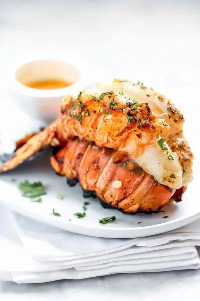 Grilled Lobster Tails with Smoked Paprika Butter
