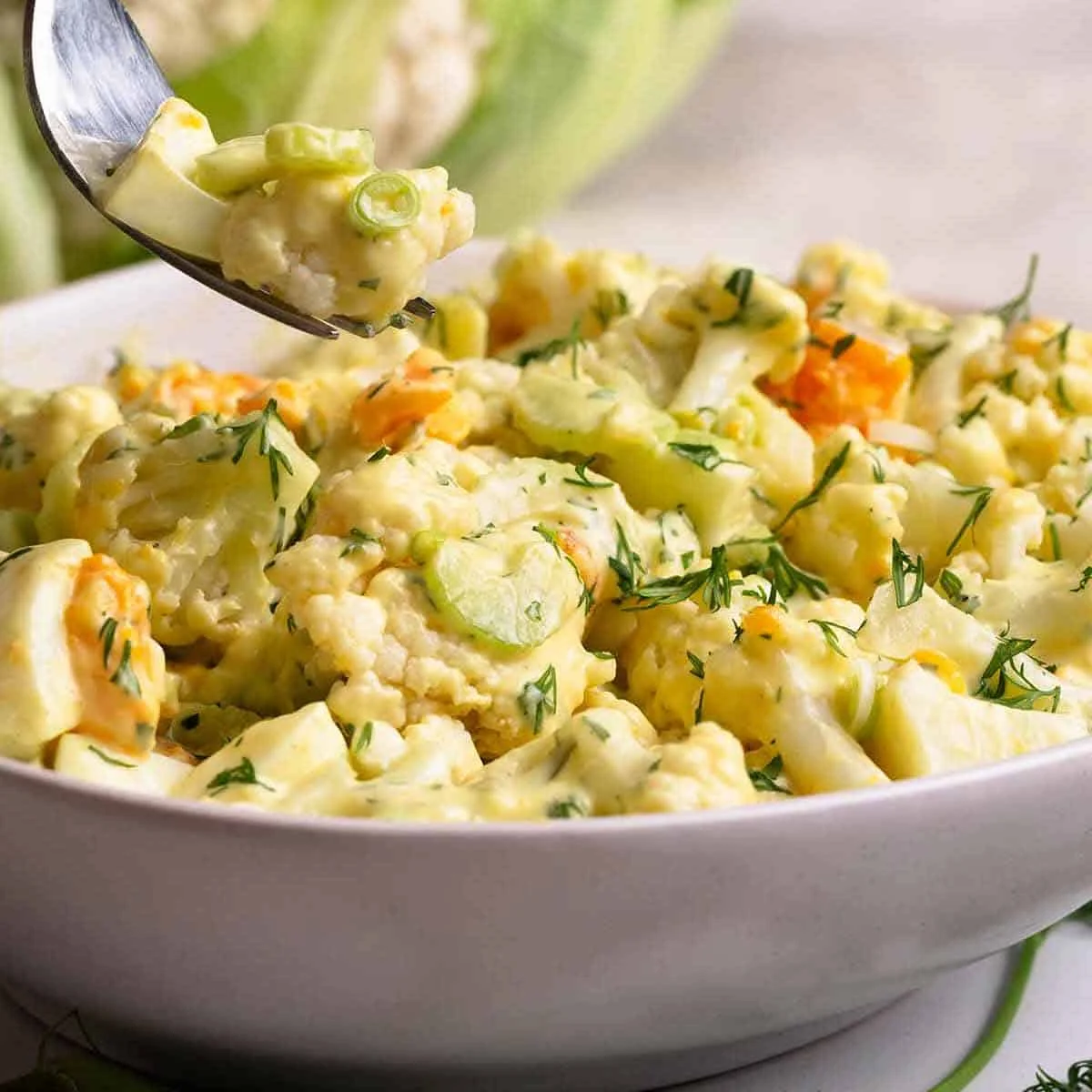 Cauliflower Potato Salad