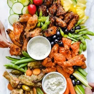 Alitas de Pollo Crujientes al Horno