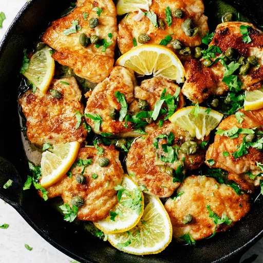 Pollo a la piccata