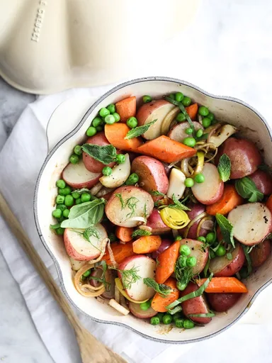 Receta de verduras al horno con balsámico