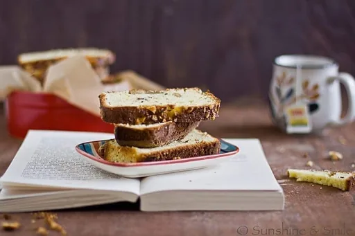 Rosemary-Walnut Loaf Cake