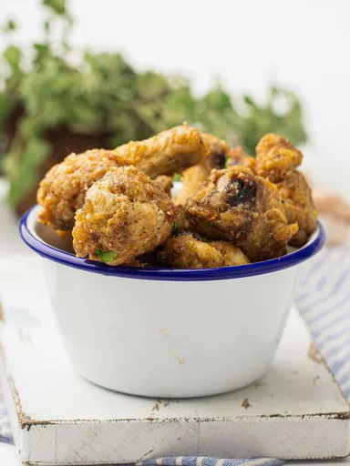 Air Fryer Garlic Parmesan Wings